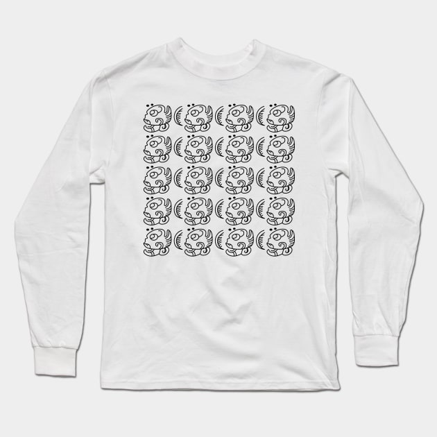 Cacao pattern Long Sleeve T-Shirt by Karroart